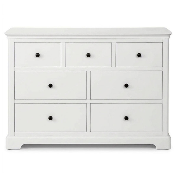 Cotsworth 3 Over 4 Wide Chest White
